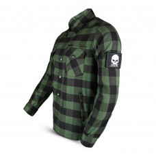 Green Kevlar Motorcycle Shirt APEX