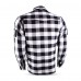 White Kevlar Motorcycle Shirt APEX