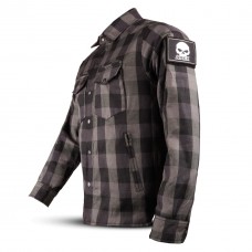Gray Kevlar Motorcycle Shirt APEX