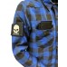 Blue Kevlar Motorcycle Shirt APEX