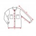 Moto Shirt Kevlar/Protectors Blue