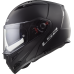 LS2 FF324 METRO SOLID MATT BLACK FOG FIGHTER