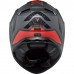LS2 FF811 VECTOR II SPLITTER MATT TITANIUM RED