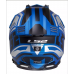 LS2 MX436 PIONEER EVO MASTER MATT BLACK BLUE