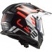 LS2 MX436 PIONEER EVO ADVENTURER BLACK WHITE