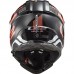 LS2 MX436 PIONEER EVO ADVENTURER BLACK WHITE