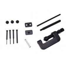Chain riveting/breaking tool Chain riveting/breaking tool