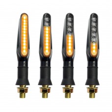 Dynamic floating turn signals